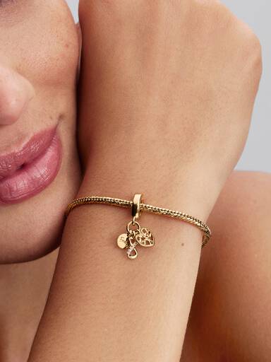 Charm Pendant Triple Infini Famille