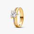 Doppelband Herz Ring Doppelband Herz Ring