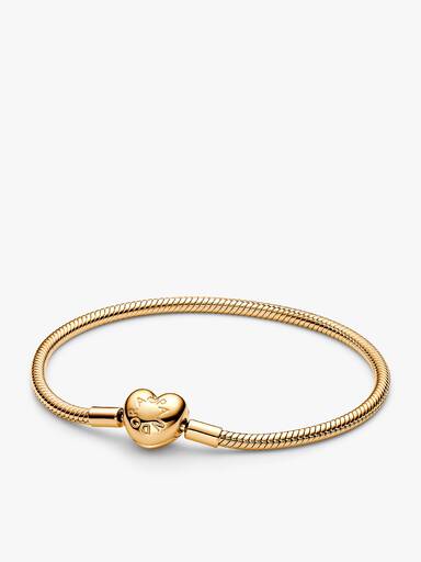 Vergoldetes Armband Set mit Unendlichkeits-Charm