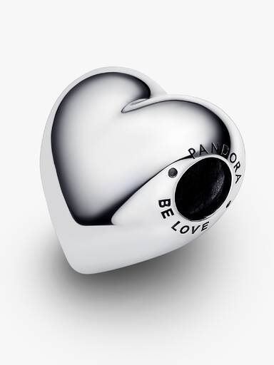 Be Love Gravierbares großes Herz Charm