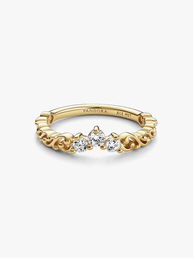 Königlicher Wirbel Diadem-Ring