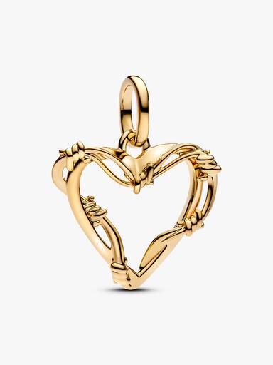 Charm Medallion Wire Heart Pandora ME