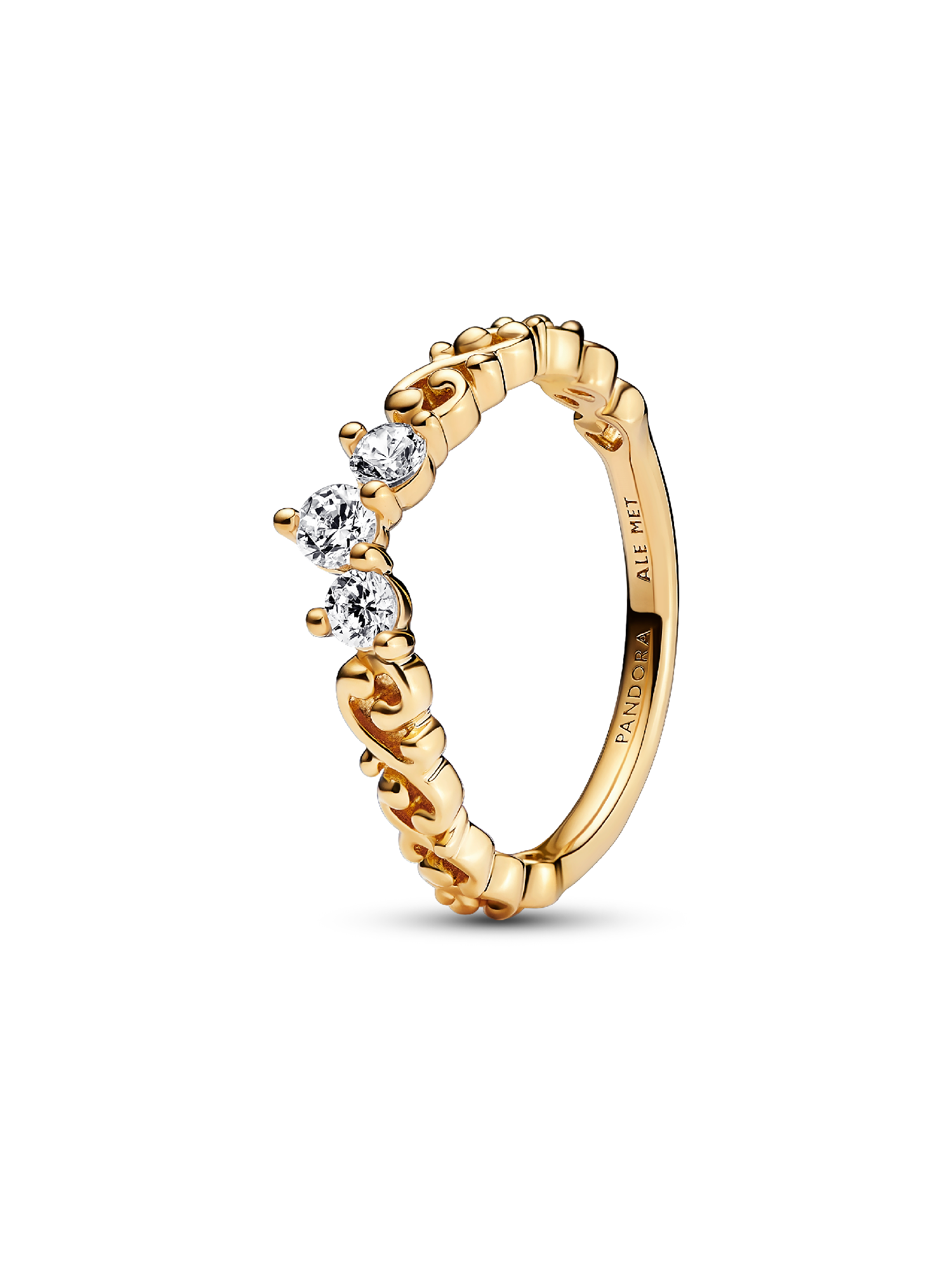 Königlicher Wirbel Diadem-Ring