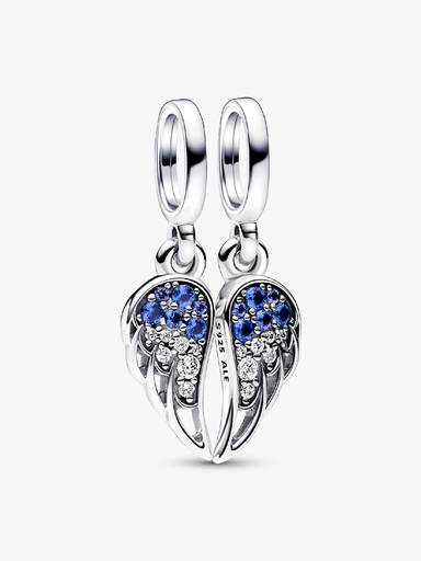Charm Pendant Ailes d’Ange Séparables Scintillantes