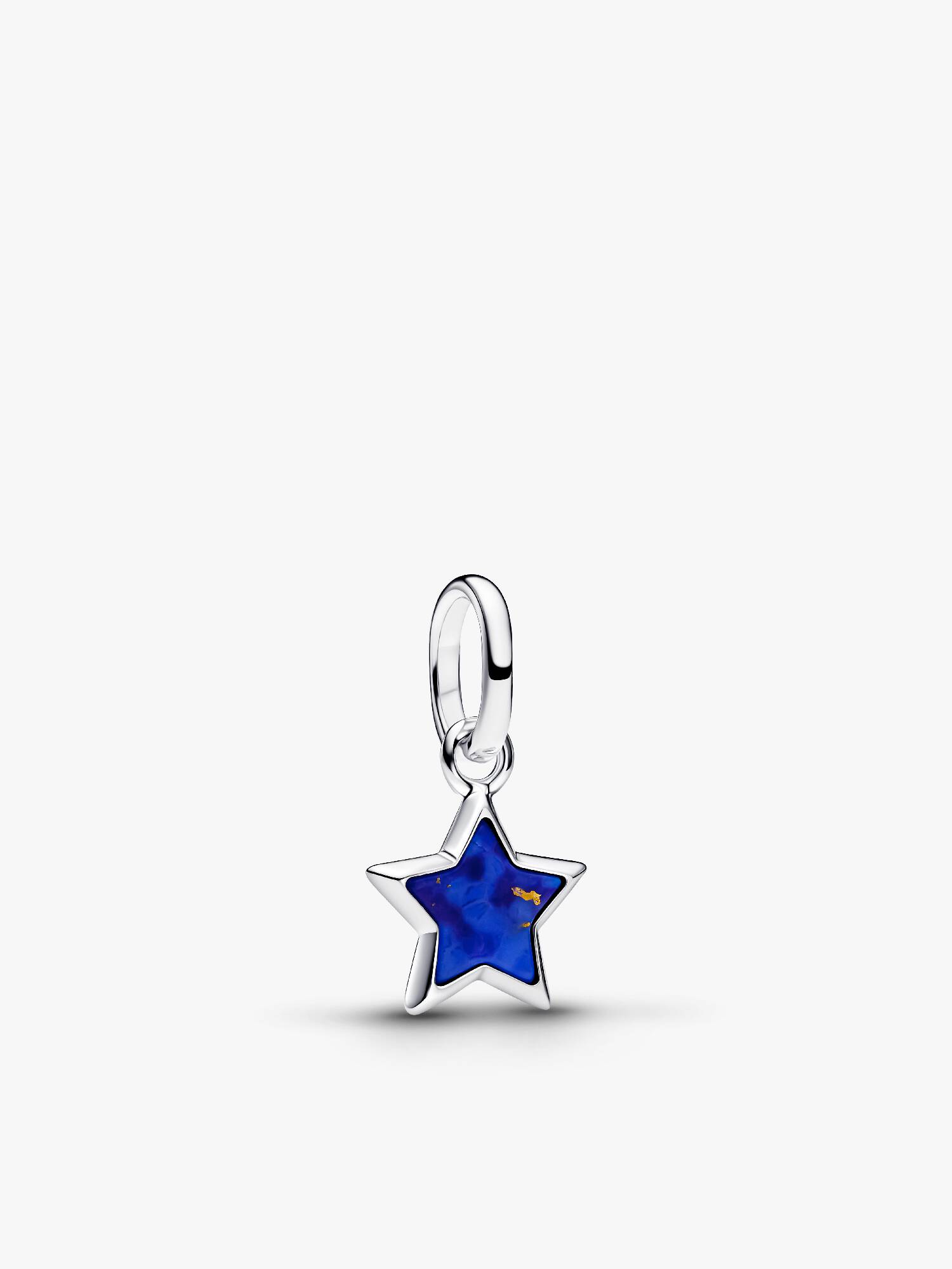 Blauer Stern Mini-Charm-Anhänger