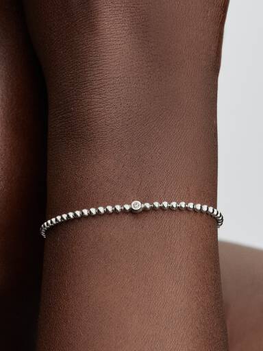 Kugeln & Funkelnde Steine Armband