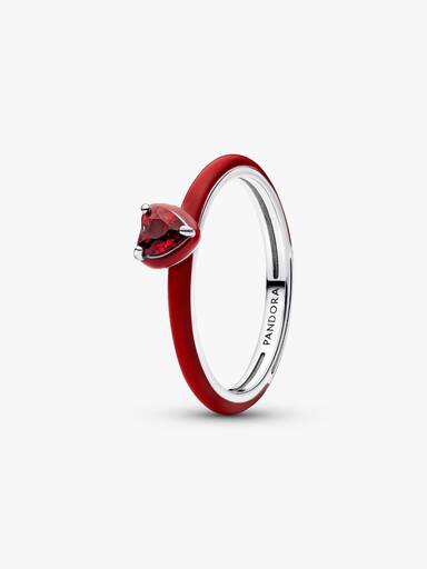 Anello Red Chakra Heart
