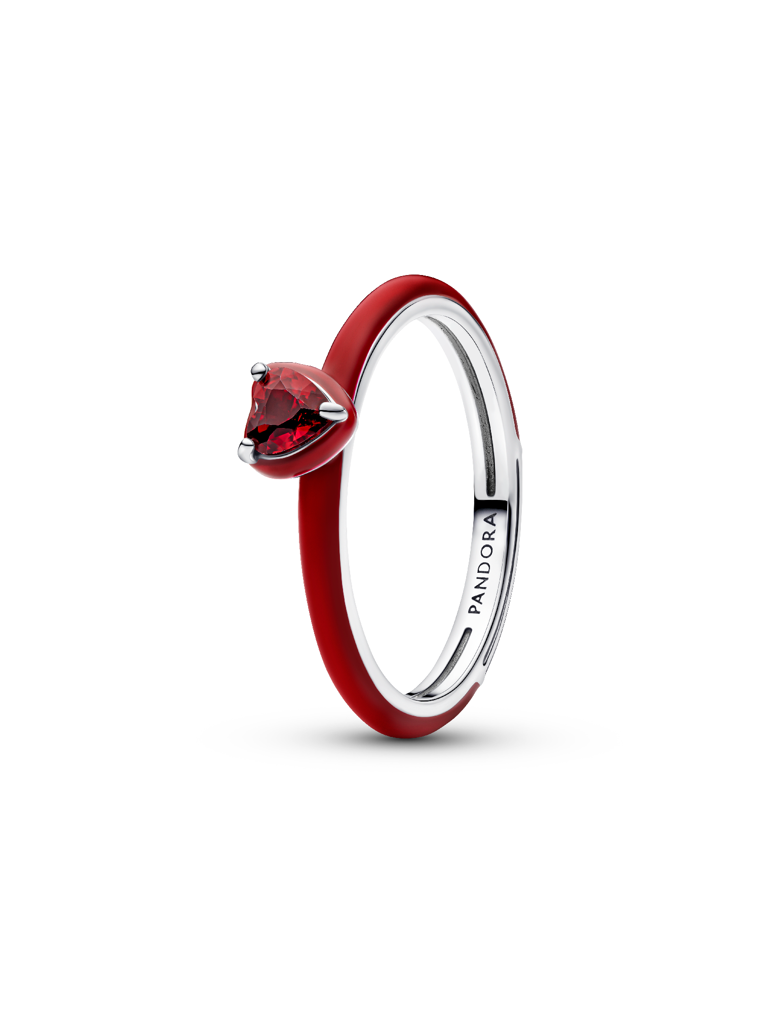 Rotes Chakra Herz Ring