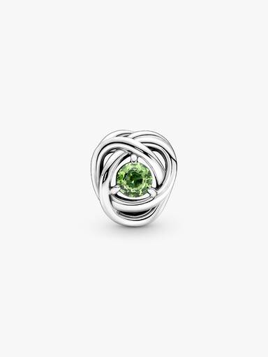 Charm a cerchio Eternità verde primavera