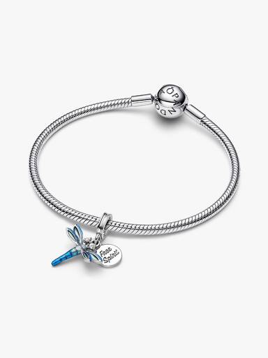 Libelle Doppelter Charm-Anhänger