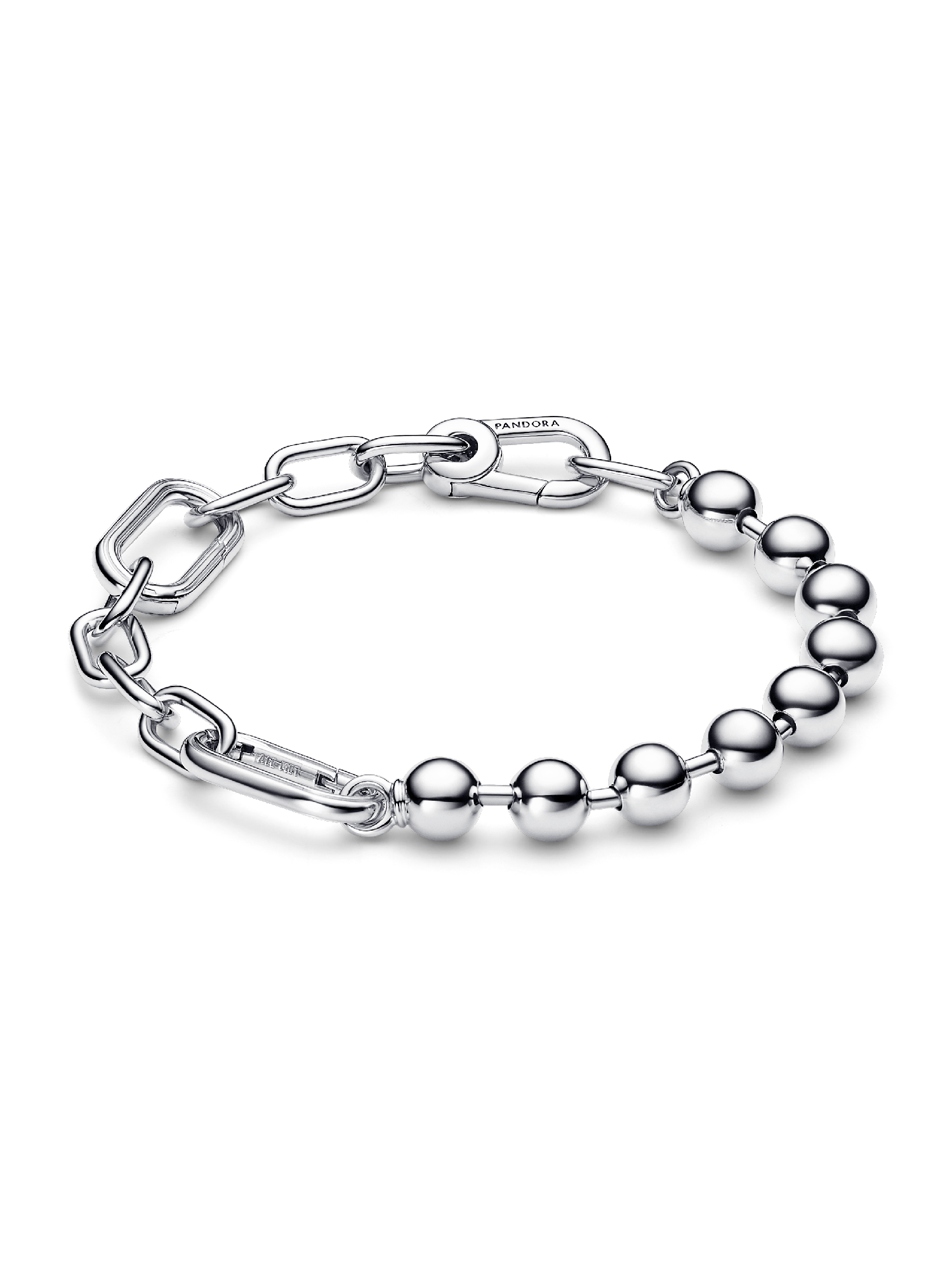 Metallperlen & Gliederkettenarmband