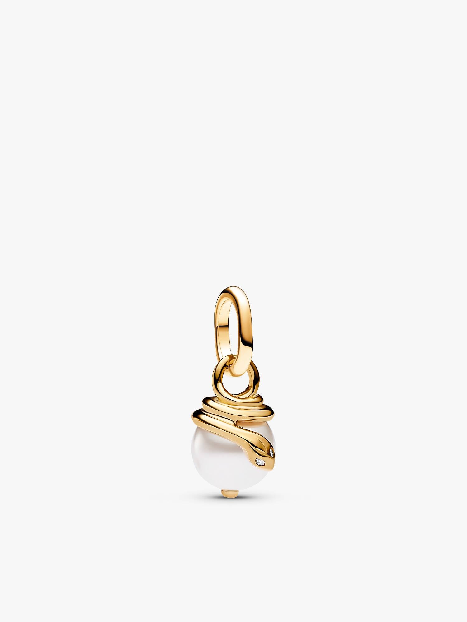 Charm Mini Pendente Snake Perlescente