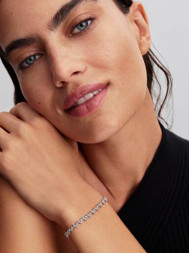Bracelet Cœur Pierre Triple