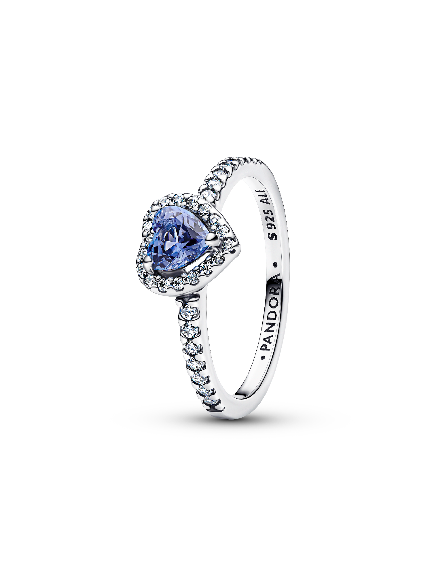 Funkelndes Erhabenes Herz Ring