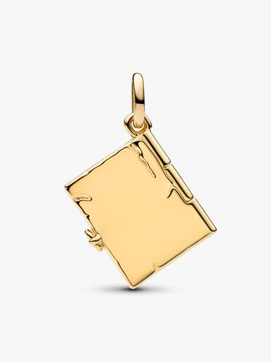 Charm Pendant Livre Magique Gravable