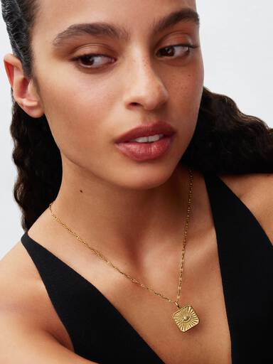 Pat McGrath The Mystic Eye Im Labor gezüchteter Diamant Charm-Anhänger