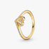 Wishbone Funkelndes Herz Ring Wishbone Funkelndes Herz Ring
