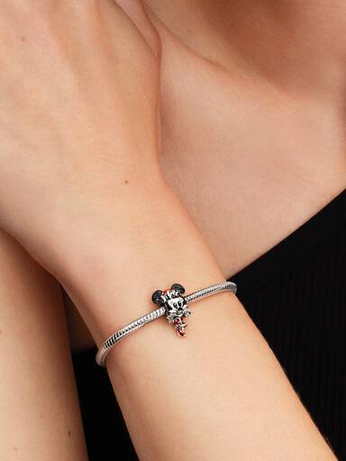 Disney Minnie Maus Weihnachten Charm