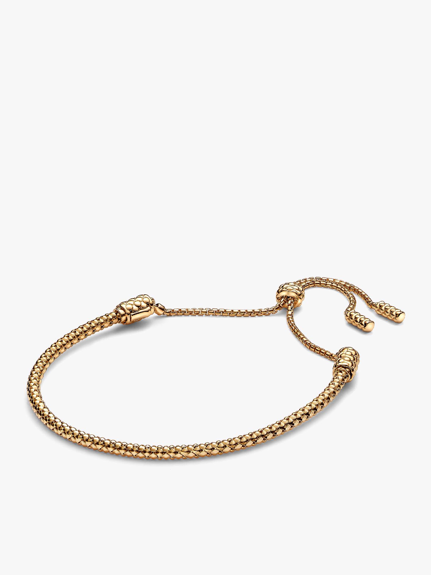 Bracciale Regolabile Maglia Geometrica