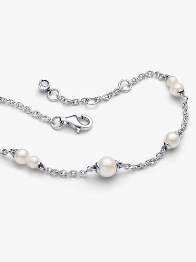 Behandelte Süßwasserzuchtperle Kettenarmband