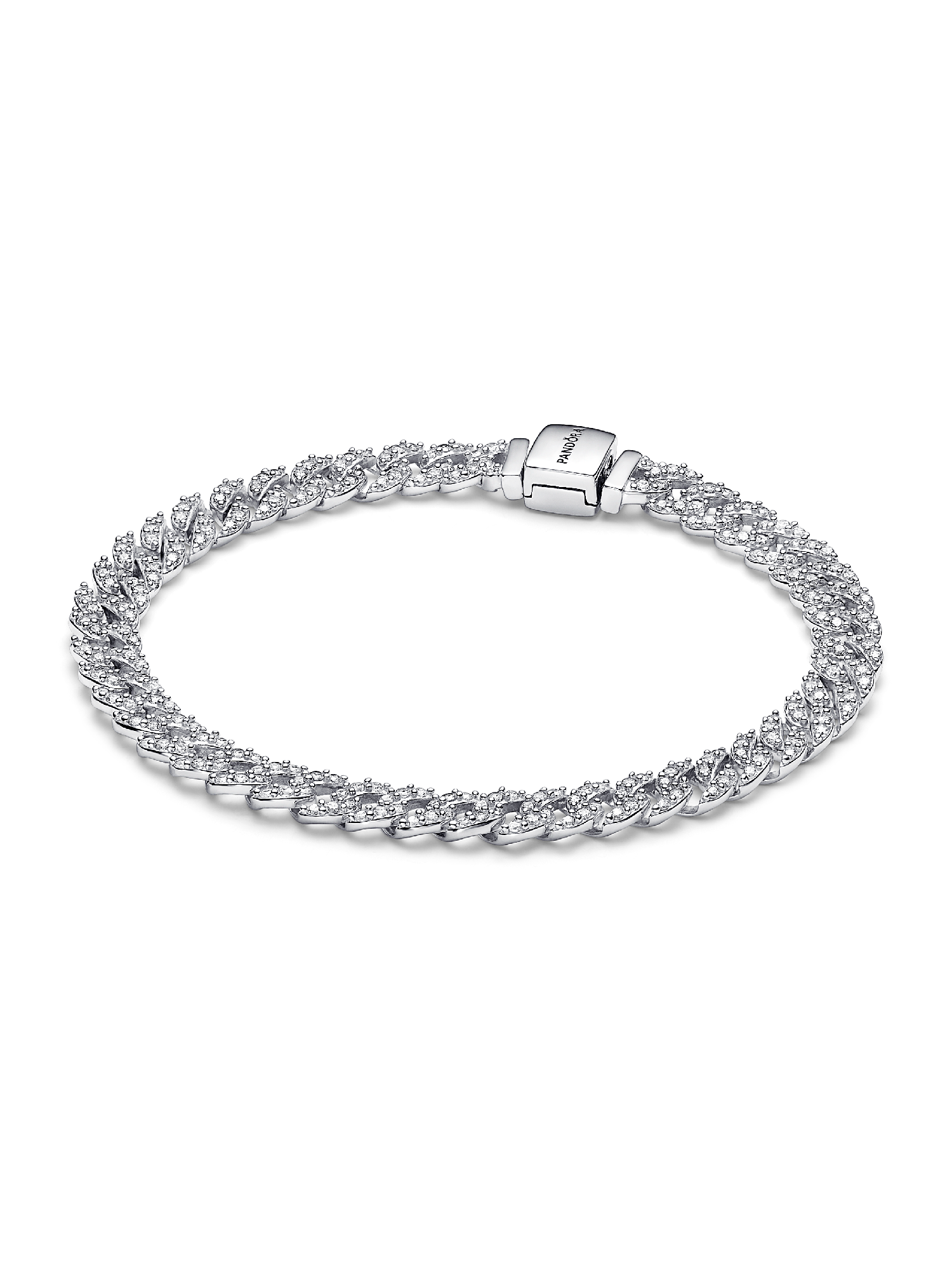 Pandora Timeless Pavé Cuban Armband