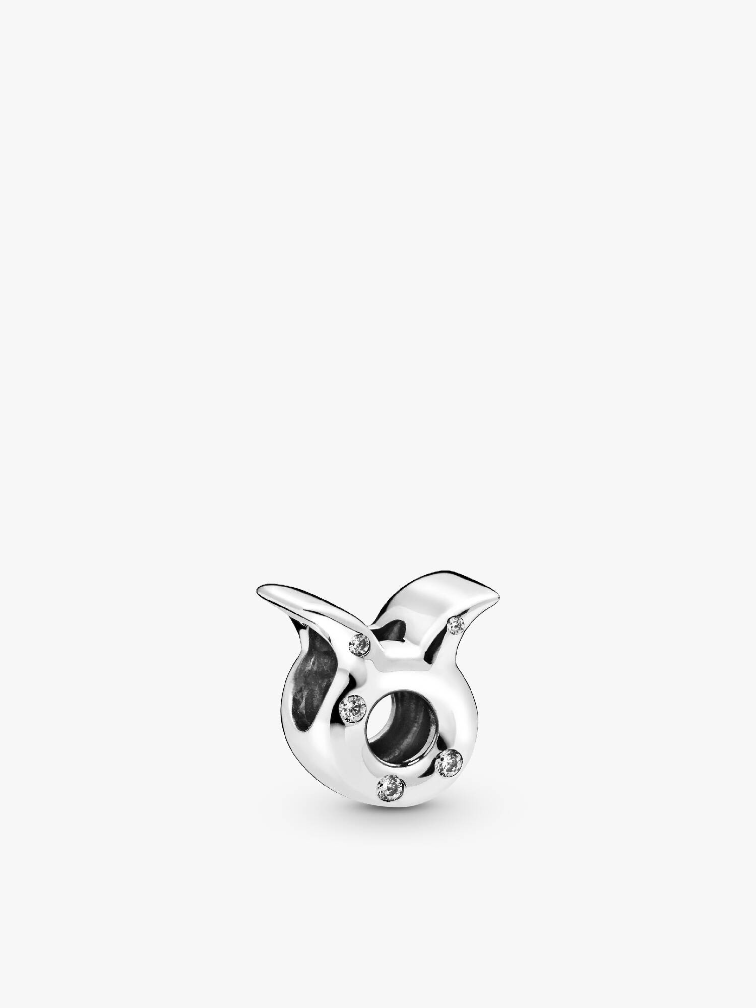 Charm dello zodiaco Toro scintillante