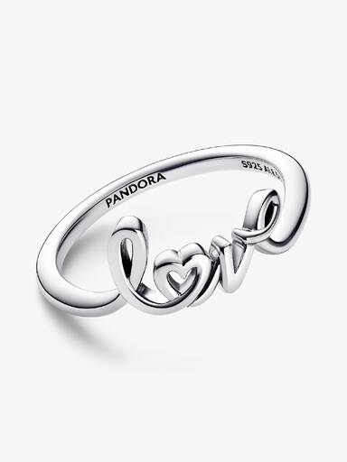 Handgeschriebenes Love Ring