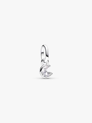 Charm mini pendente Luna scintillante