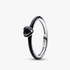 Schwarzes Chakra Herz Ring Schwarzes Chakra Herz Ring
