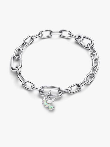 Weiße Taube Mini-Charm-Anhänger