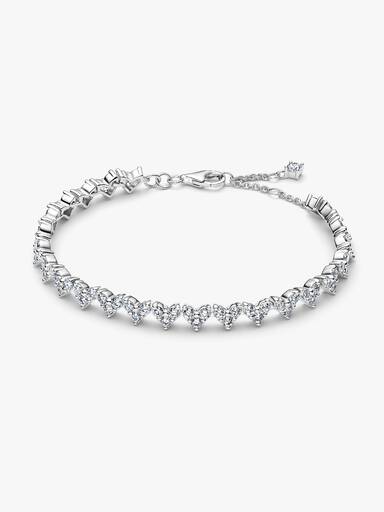 Bracelet Cœur Pierre Triple