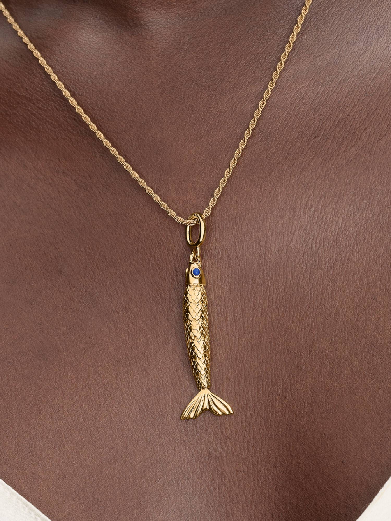 Charm Pendant Poisson Articulé