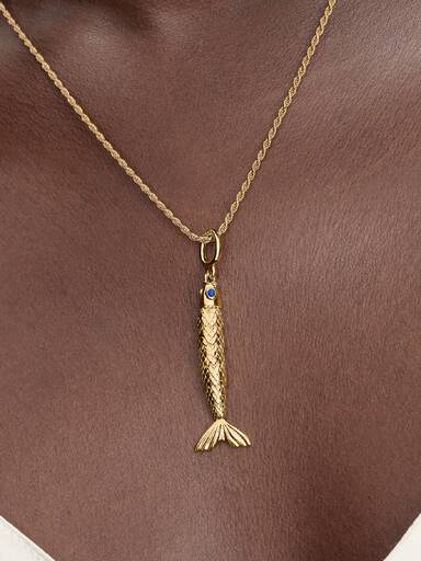 Charm pendente Pesce che si muove