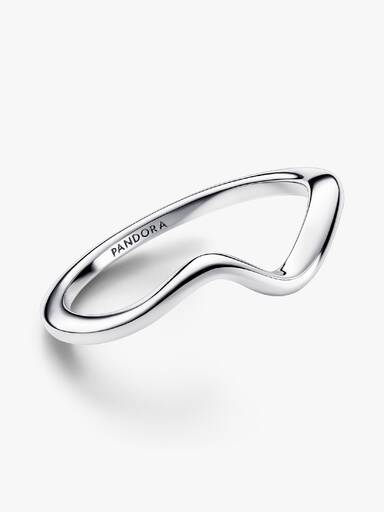 Polierte Welle Ring